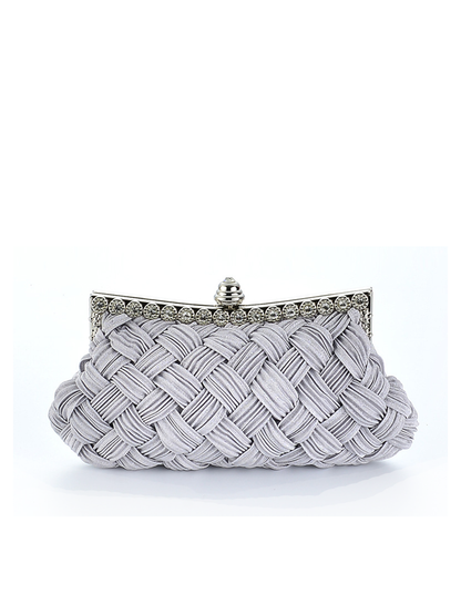 The Celestia Braided Clutch
