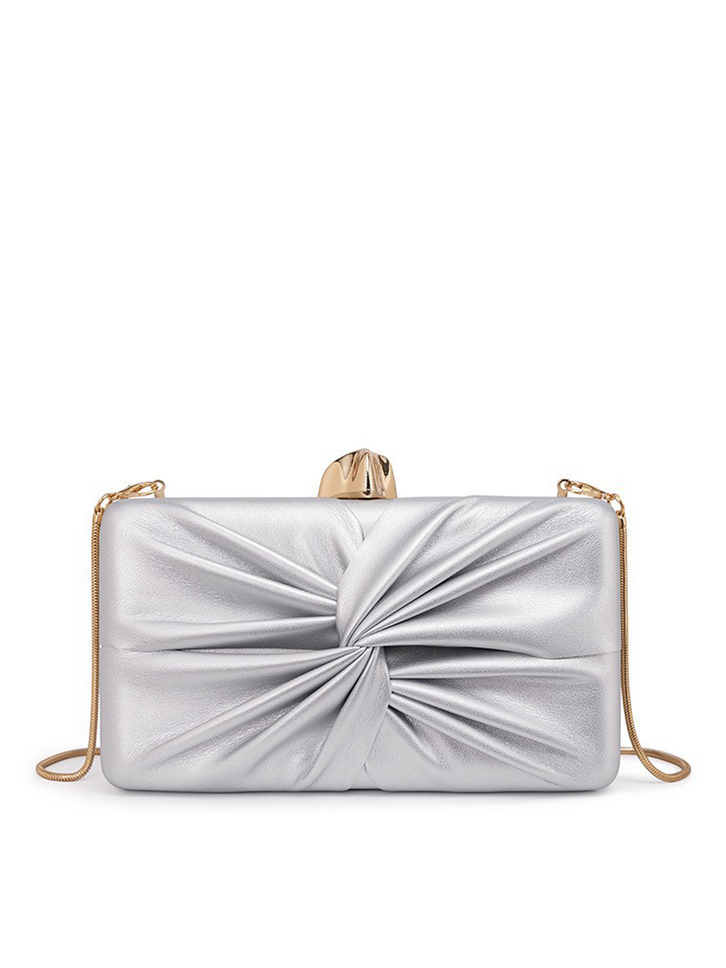 Seraphine Luxe Knot Clutch