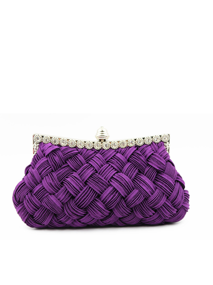 The Celestia Braided Clutch
