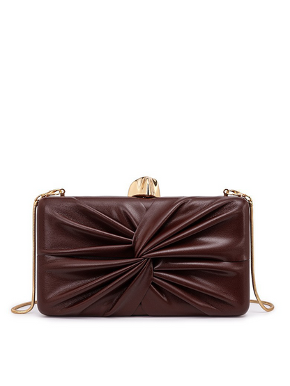 Seraphine Luxe Knot Clutch
